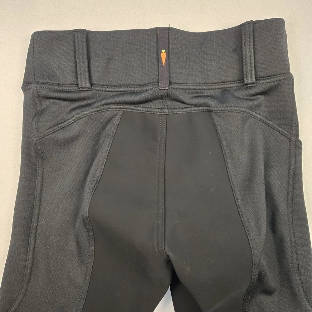 Kerrits Pants Women's Size Large Black Pull On Stretch Horse Riding Equestrian - Picture 6 of 8